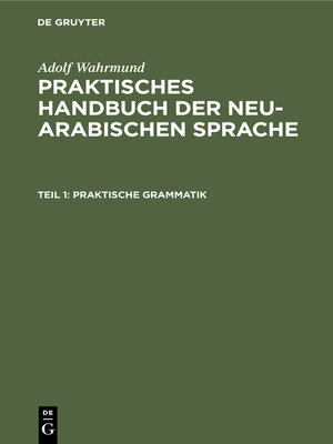 cover image of Praktische Grammatik